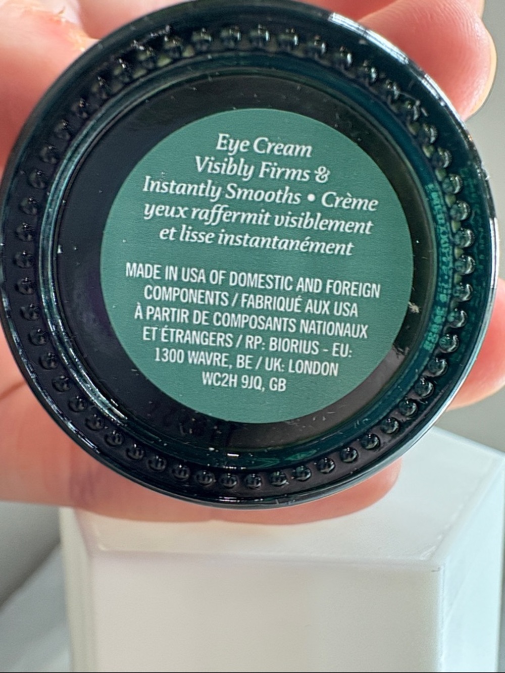 Biossance, Squalane + Marine Algae Eye Cream Anti Aging Deluxe Mini BNIB - Picture 3 of 6